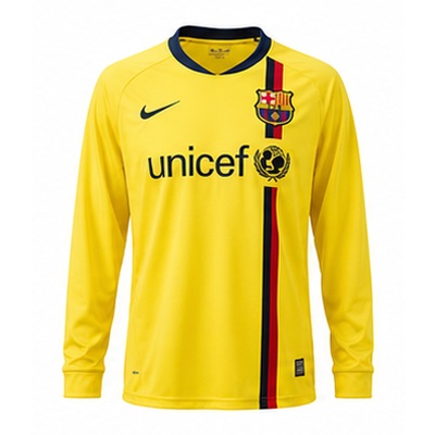 Retro long sleeve Barcelona 08/09 away
