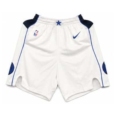 Dallas Mavericks White Shorts