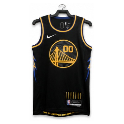 2021/22 Season Golden State Warriors City Edition #00 Jonathan Kuminga NBA Jersey