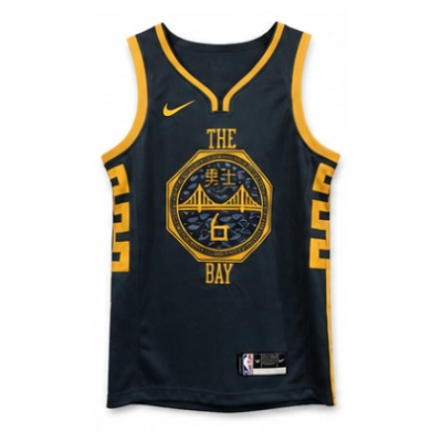2017/18 Season Golden State Warriors Gray #6 Nick Young NBA Jersey