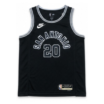 2022/23 Season San Antonio Spurs Retro #20 Manu Ginobili NBA Jersey