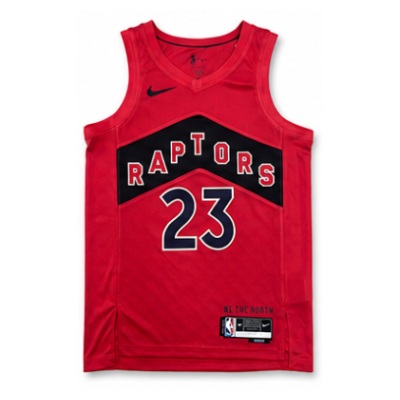 2022/23 Season Toronto Raptors Away Red #23 Fan Michael Jordan NBA Jersey