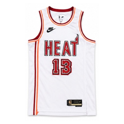 2022/23 Season Miami Heat Retro #13 Bam Adebayo NBA Jersey