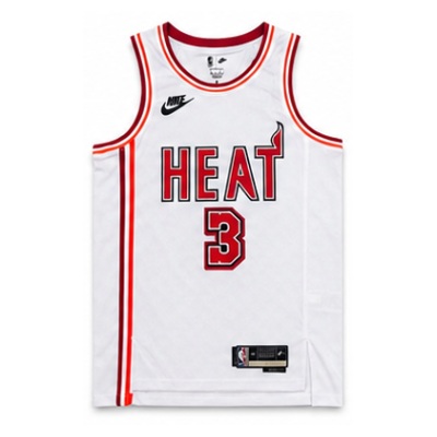 2022/23 Season Miami Heat Retro #3 Dwyane Wade NBA Jersey
