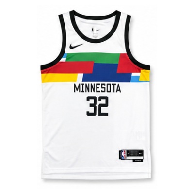 2022/23 Season Minnesota Timberwolves City Edition #32 Karl-Anthony Towns NBA Jersey