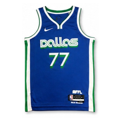 2022/23 Season Dallas Mavericks City Edition #77 Luka Doncic NBA Jersey