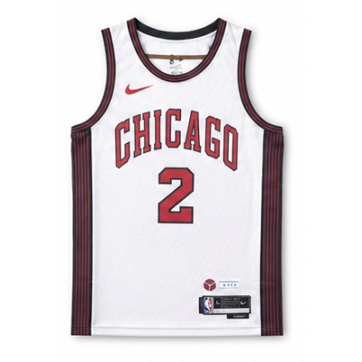 2022/23 Season Chicago Bulls City Edition #2 LaMelo Ball NBA Jersey
