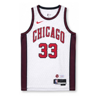 2022/23 Season Chicago Bulls City Edition #33 Scottie Pippen NBA Jersey