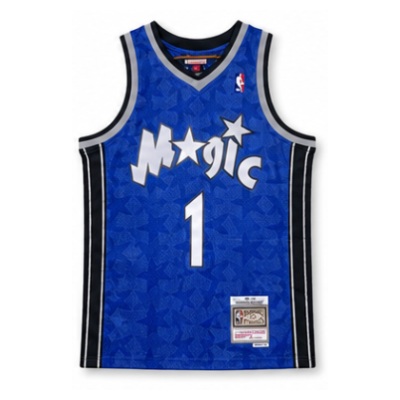 Mitchell & Ness Heat-Pressed Retro Jersey SW Orlando Magic 00/2000/01 Season An Xing #1 Tracy McGrady