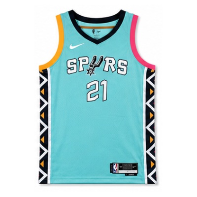 2022/23 Season San Antonio Spurs City Edition #21 Tim Duncan NBA Jersey