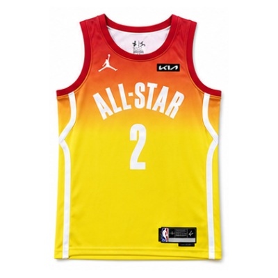 2022/23 موسم NBA All-Star أصفر #2 Shai Gilgeous-Alexander قميص NBA