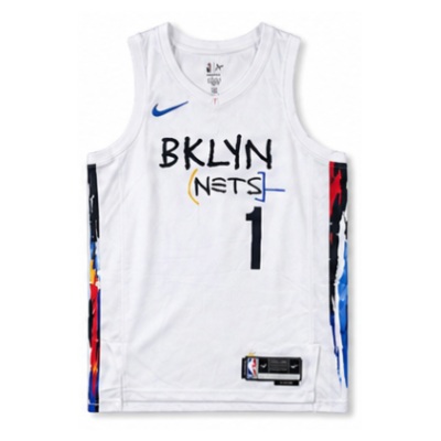 2022/23 Season Brooklyn Nets City Edition #1 Mikal Bridges NBA Jersey