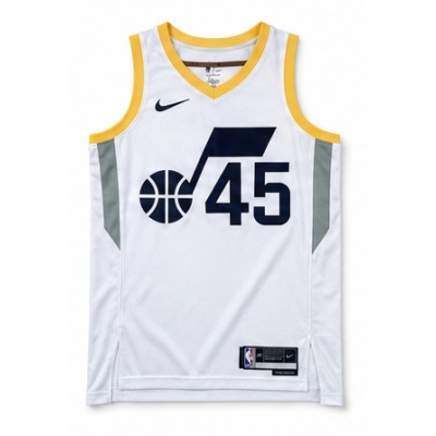 2022/23 Season Utah Jazz Home White #45 Donovan Mitchell NBA Jersey
