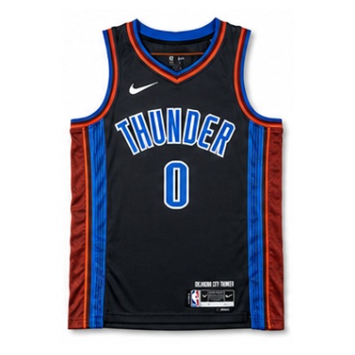 2022/23 Season Oklahoma City Thunder City Edition #0 Russell Westbrook NBA Jersey