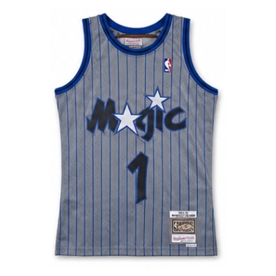 Mitchell & Ness Heat-Pressed Retro Jersey SW Orlando Magic 94/95 Season Gray #1 Penny Hardaway