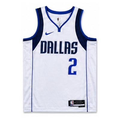 2022/23 Season Dallas Mavericks White #2 Kyrie Irving NBA Jersey