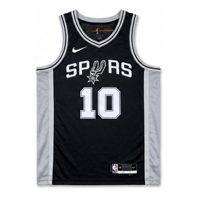 2022/23 Season San Antonio Spurs Black #10 Jeremy Sochan NBA Jersey