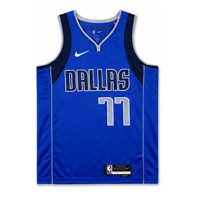 2022/23 Season Dallas Mavericks Blue #77 Luka Doncic NBA Jersey