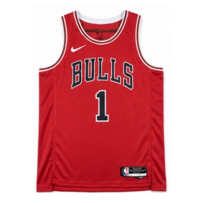 2022/23 Season Chicago Bulls Red #1 Derrick Rose NBA Jersey