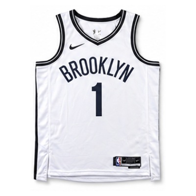 2022/23 Season Brooklyn Nets White #1 Mikal Bridges NBA Jersey