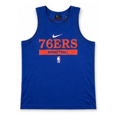 2022/23 Season Philadelphia 76ers Blue Player Version Training Tank