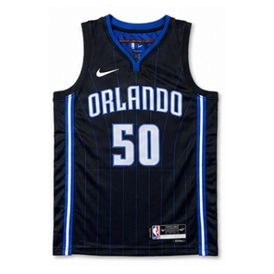 2022/23 Season Orlando Magic Black Striped #50 Carmelo Anthony NBA Jersey