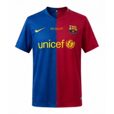 Retro Barcelona 08/09 UEFA Champions League Home
