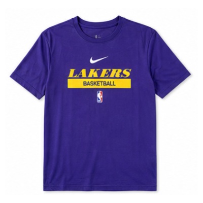 2022/23 Season Los Angeles Lakers Purple Training Quick-Dry T T-Shirt