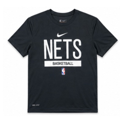 2022/23 Season Brooklyn Nets Black Training Quick-Dry T T-Shirt