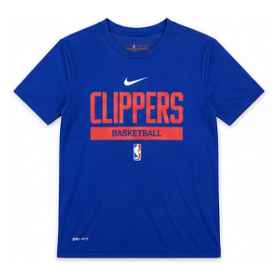 2022/23 Season Los Angeles Clippers Blue Training Quick-Dry T T-Shirt
