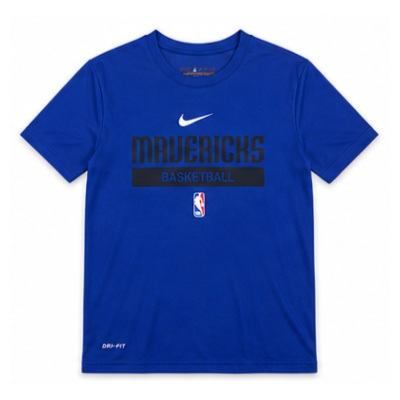 2022/23 Season Dallas Mavericks Blue Training Quick-Dry T T-Shirt