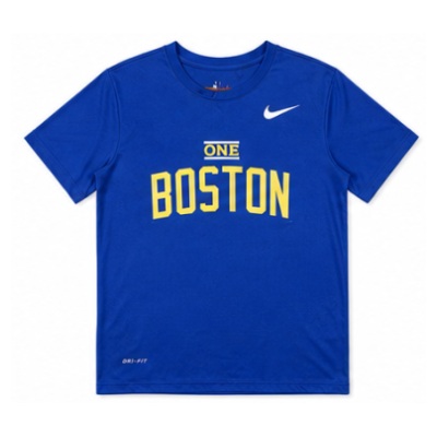 2022/23 Season Boston Celtics Ji Back Sai Blue Training Quick-Dry T T-Shirt