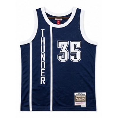 Mitchell & Ness Heat-Pressed Retro Jersey SW Oklahoma City Thunder 2015/2015/16 Season Navy #35 Kevin Durant