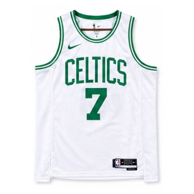 2022/23 Season Boston Celtics White #7 Jaylen Brown NBA Jersey