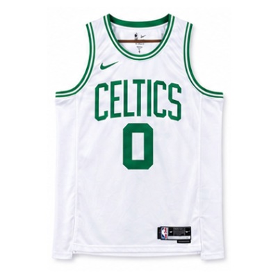 2022/23 Season Boston Celtics White #0 Jayson Tatum NBA Jersey