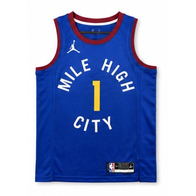 2020/21 Season Denver Nuggets Jumpman Limited Edition #1 Michael Porter Jr. NBA Jersey