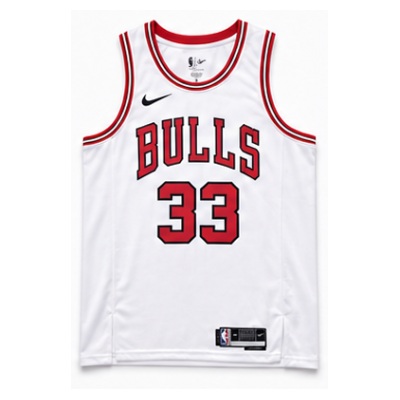 2022/23 Season Chicago Bulls White #33 Scottie Pippen NBA Jersey