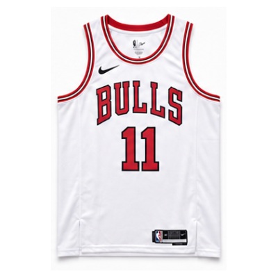 2022/23 Season Chicago Bulls White #11 DeMar DeRozan NBA Jersey