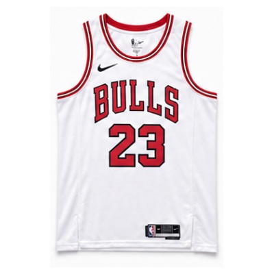 2022/23 Season Chicago Bulls White #23 Michael Jordan NBA Jersey