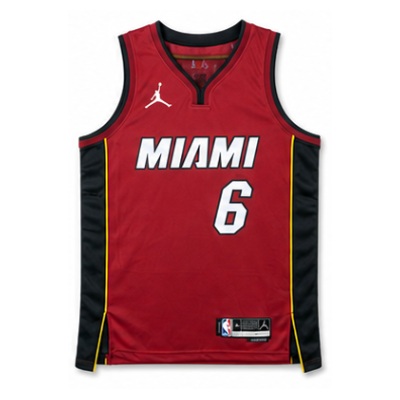 2022/23 Season Miami Heat Jumpman Limited Edition #6 LeBron James NBA Jersey