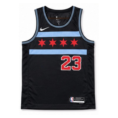 2018/19 Season Chicago Bulls City Edition #23 Michael Jordan NBA Jersey