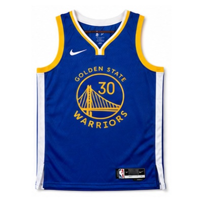 2022/23 Season Golden State Warriors Away Blue #30 Stephen Curry NBA Jersey