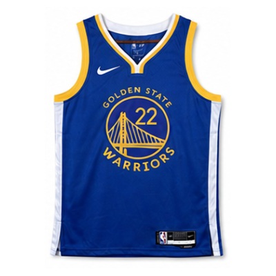 2022/23 Season Golden State Warriors Away Blue #22 Wei Jin Si NBA Jersey