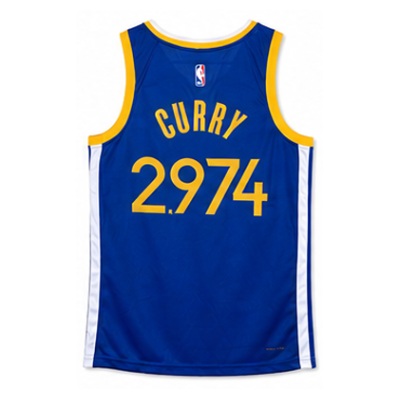 2022/23 Season Golden State Warriors Away Blue 2#974 NBA Jersey