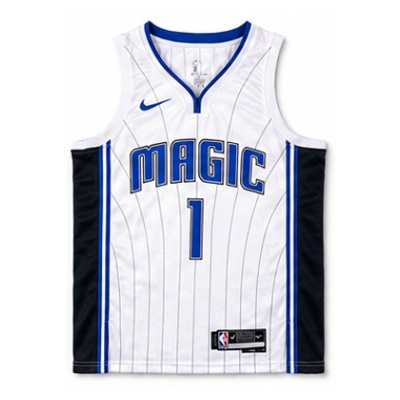 2022/23 Season Orlando Magic Home White #1 Tracy McGrady NBA Jersey