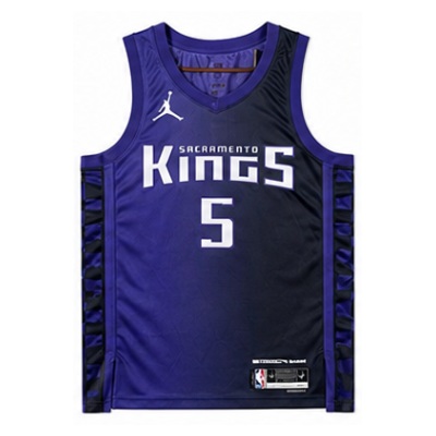 2023/24 saison Sacramento Kings Jumpman Limited Edition #5 De'Aaron Fox maillot NBA