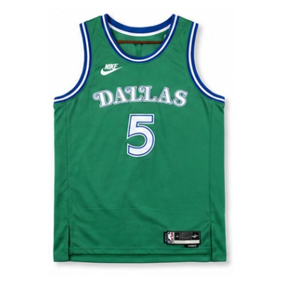 2025/26 Season Dallas Mavericks Retro Green #5 D'Angelo Russell NBA Jersey