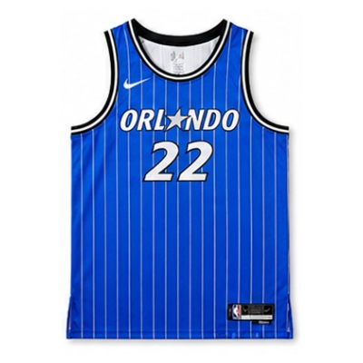 2025/26 Season Orlando Magic Home Blue #22 Franz Wagner NBA Jersey