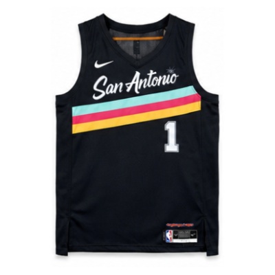 2025/26 Season San Antonio Spurs City Edition #1 NBA Jersey