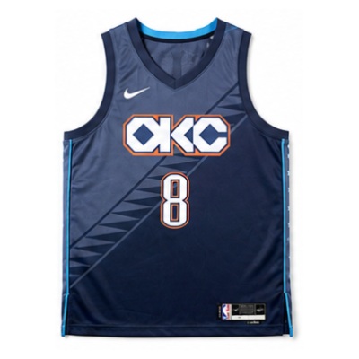 2025/26 Season Oklahoma City Thunder City Edition #8 Jalen Williams NBA Jersey